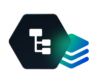 dropdown tree icon with layers